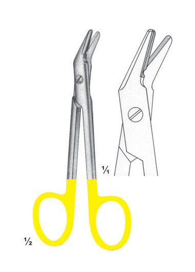 Fine Scissors Angled 11, 5 cm