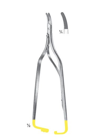 CASTROVIEJO Curved 14 cm